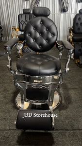 JBD storehouse เก้าอี้ตัดผม เก้าอี้บาร์เบอร์ ไฮโดรลิคปรับสูง-ต่ำได้ ปรับเอนนอนได้ รหัสรุ่น:JBD6604