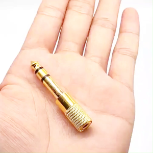 6.5mm Male 3.5mm Audio Jack Adapter Convertor Stereo Plug Socket Guitars Microphone Headphone