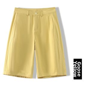 MEITESIJIAONU | Olive Green Womens Cargo Shorts 5-inch Length New Style Light Weight