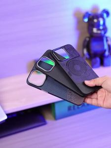 pinkson | Anti-Drop Magnetic Heat Dissipation Phone Case For iPhone 14 Pro Kevlar