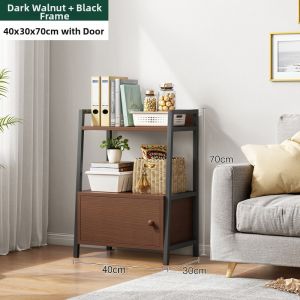 Multifunctional Living Room & Bedroom Shelf Metal