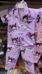 Set Piyama Anak Perempuan Viral Karakter Kuromi Usia 1-10 Tahun