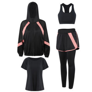 ชุดโยคะสำหรับผู้หญิง ชุดออกกำลังกายฤดูร้อน ระบายอากาศได้ดี แห้งเร็ว ไซส์ใหญ่ ใหม่ กางเกงโยคะ ชุดออกกำลังกาย ชุดวิ่ง ชุดกีฬา