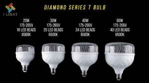 (Fast Delivery)E27 LED Bulb 220V 6500K Light Bulb 20W/30W/40W/60W Household White Light Lamp