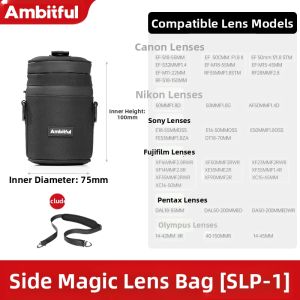 AMBITFUL | Thick Double-layer Camera Lens Pouch for DSLR and Mirrorless Cameras