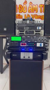 Cục đẩy 4 kênh 1U nguồn xung NewSound KP4610 mạch class D công suất 500W 1 kênh hàng nhập khẩu chính hãng bảo hành 24 tháng