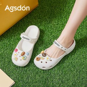 Agsdon | Breathable Covered Head Slip-Resistant Clog Sandals