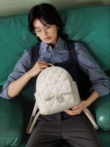 Just Star | Commuting & Travel Large Capacity Plaid Backpack