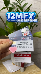 SIM 4G 5G Mobifone Miễn Phí 1 Năm KHÔNG NẠP TIỀN Truy Cập Mạng tốc Độ Cao Với 100GB Mỗi Tháng Dùng Được Cho Điện Thoại iPad Wifi 12MFY100 |FREESHIP - CHƯA KÍCH HOẠT