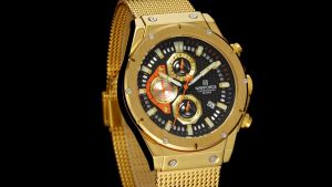 Jam Tangan Original Pria Naviforce 8027 Analog Chrono Rantai Pasir
