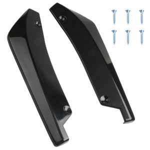 Car Front Rear Bumper Strip Lip Spoiler Diffuser Splitter Scratch Protector Carbon Fiber Winglets Side Skirt Extension Universal