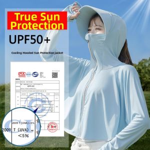 YIKEREN | UV Protection Sun Jacket Hat Female