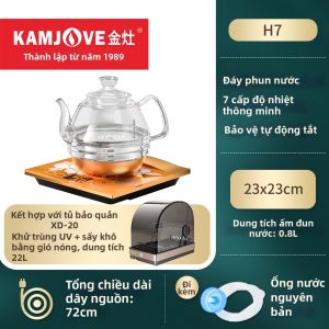 Kamjove | Bình Đun Nước Nóng Tự Động Bằng Kính