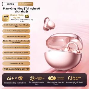 Jieyang | Tai Nghe Bluetooth Chuyển Động Xương Dẫn AI Dịch Thuật