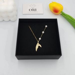 Dây chuyền nữ Vây cá Elfreda thời trang độc đáo ORI ACCESSORIES D012