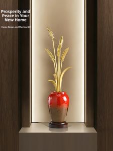 Kisstyle | Brass Ears of Wheat Luxury High-end Decoration
