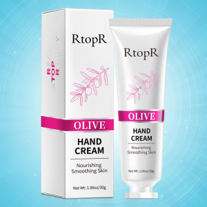 RtopR Kem Dưỡng Da Tay Từ Dầu Ô Liu - Chiết Xuất Từ Dầu Ô Liu và Vitamin E Cung Cấp Độ Ẩm Ngăn Ngừa Nứt Nẻ Không Nhờn Rít và Có Hương Thơm Kích Thước Tiện Dụng 30g