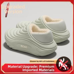 ECAC | Waterproof Insulated Winter Slipper with Plush and Thickened Sole for Women and Men