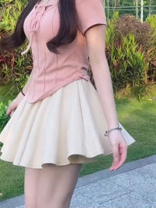 กางเกงขาสั้นทรงเอเอวสูงสำหรับผู้หญิงไซส์ใหญ่ ทรงหลวม ทรงหลวม สไตล์บัลเล่ต์ ทรงเข้ารูป ทรงเข้ารูป สำหรับใส่ไปทำงาน