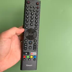 Điều khiển tivi Vsmart giọng nói hàng Chính hãng 100% theo TV remote vsmart thông minh - Hàng mới Tặng kèm Pin điều khiển từ xa tv [BH 12 tháng ]