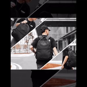 SIDE KICKS Light Backpack 15.6 Laptop Bag Waterproof Men Woman Travel Campus Work Beg Galas Ringan Kalis Air 男女士防水背包