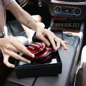 Nước Hoa Ô Tô Giảm Stress Cao Cấp Đính Đá Car Perfume Mùi Thơm Nhẹ Nhàng - Nước Hoa Trang Trí Xe Hơi - Nắp lồi