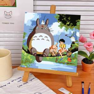 Paint by Number KIT - Studio Ghibli Series 20x20cm