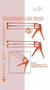 Tembakan Lem Kaca / Alat Tembak  Lem Kaca Botol Tabung