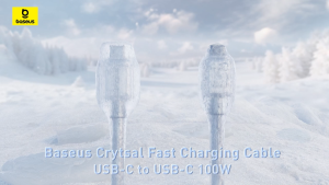 Cáp Sạc Nhanh Và Truyền Dữ Liệu Type C to Type C Baseus Crystal Clear 100W Thiết Kế Trong Suốt Cao Cấp (Hàng chính hãng)