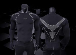 เสื้อรัดกล้ามสปอร์ตแขนยาว เสื้อเล่นกีฬากลางแจ้ง เสื้อกีฬาแขนยาว เสื้อบอดี้ฟิต เสื้อนักปั่นจักรยาน เสื้อออกำลังกาย เสื้อรัดรูป