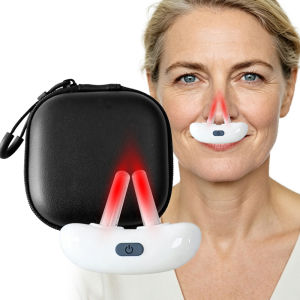 Thiết Bị Trị Liệu Bằng Ánh Sáng Thông Minh Cho Mũi Đế Khử Trùng UV Kép Với Đèn Hồng Ngoại Đỏ Để Chăm Sóc Viêm Mũi Dị Ứng Mãn Tính Ngứa Chảy Nước Mũi Chăm Sóc Khoang Miệng Và Mũi Họng
