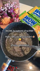 WOW Spageti | Indomie Pop Spageti | Halal Instant Spaghetti Pasta – Quick Easy Meal