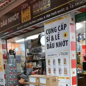 Dầu phuộc nhún Eni Fork Oil 5W 1L Tem 2 lớp hàng nhập Ý
