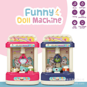 Mainan anak Claw Game Mini Claw Machine mesin capit Boneka