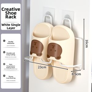 MEIKAIBIN | Wall Mounted No-Drill Shoe Storage Rack