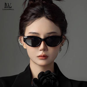 แว่นกันแดดแว่นตากันแดดผู้หญิงย้อนยุคตาแมวกรอบแคบแว่นกันแดดฤดูร้อนป้องกัน UV400แว่นกันแดดโพลาไรซ์ตาแว่นตานิรภัยแว่นตากันแดด