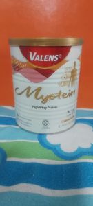 Valens Myotein Powder 215g high-quality whey protein nutrition supplement (Use By: Nov 2027)