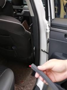 New Car Door Seals Double-Layer Auto Weatherstrips Protection Soundproof Waterproof Rubber Sealing Strip For Door Trunk Hood