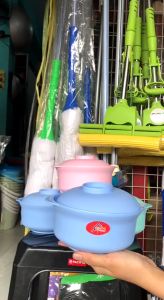 Mangkok Pastel Tutup 2in1 Serat Gandum Iramen Alexish (Mangkok + Tutup)