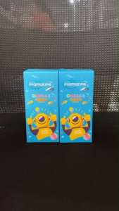 Mamarine Kids Original Omega-3 + L-glutamine ขวดสีฟ้า  แพ๊คคู่