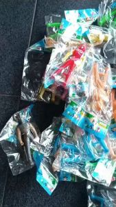 MAINAN ROBOT ULTRAMAN KECIL PLASTIK WARNA WARNI 1PC