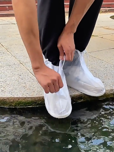 Sunova Cover Sepatu Pelindung Sepatu Anti Air Tahan Air Dari Hujan Anti Air Rain Cover Sepatu Sarung