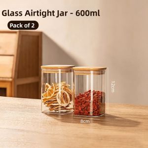 HALEXIONG | Borosilicate Glass Storage Jar