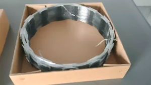 ลวดหนามหีบเพลง BTO-22 ลวดหนามล้อมรั้ว ชุบซิงค์กันสนิม ยาว 50/60/70/90cm, ยาว 10m, ชุบซิงค์กันสนิม ลวดหนามป้องกันโจรขโมย ลวดหนามทหาร ลวดหนามล้อมคูก