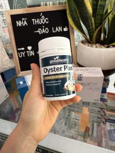 Tinh Chất Hàu Oyster Plus Tăng Cường Sinh Lý Nam và Hỗ Trợ Sinh Sản lọ 60 Viên nang