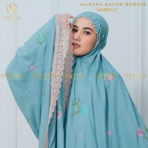 HAZPIRA - Mukena Dewasa Katun Rayon Bordir Marisya Jumbo