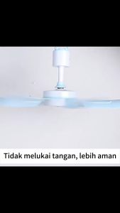 Kipas angin mini gantung portable 15 watt 4 daun kipas ceiling fan murah