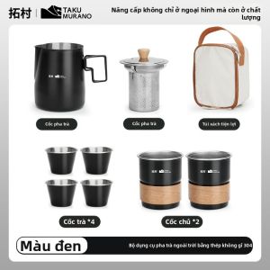 TAKU MURANO | Bộ Trà Du Lịch 304 Thép Không Gỉ