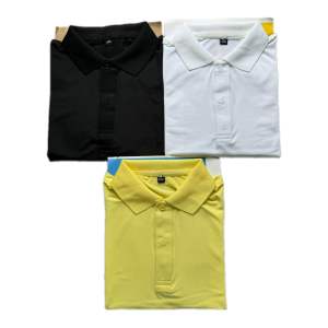 Áo thun cổ bẻ - Vải cá sấu Poly thái (lạnh/ thể thao) - Form nam - Vải mềm thoáng mát - Song Phú