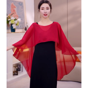 Summer Loose Womens Shawl Thin Overhead Display Meat Covering Irregular Simple Fashionable All-Match Cowl Neck Scarf